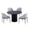 Manhattan Comfort Round Dining Set of 5, 47.24 in L, American Solid Ash Wood, Black 4-DT03DC052-GY - alternate 9